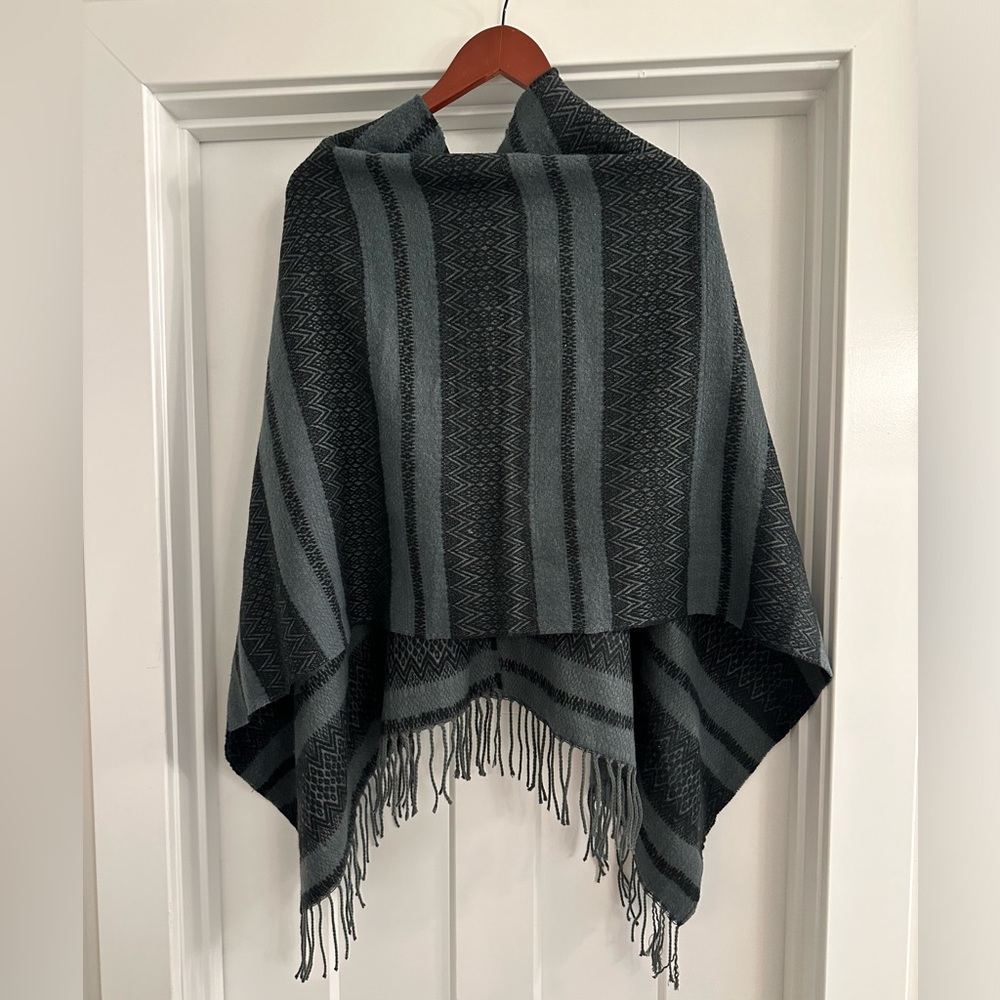 Never worn BCBG shawl with buttons